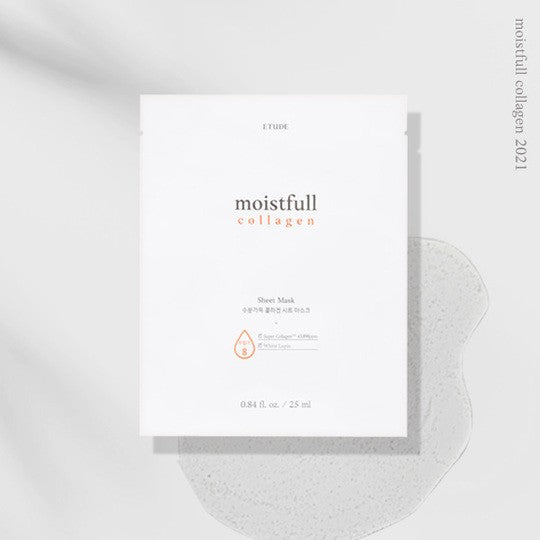 [ETUDE HOUSE] Moistfull Collagen Sheet Mask 25ml*5EA - kpoptown.ca