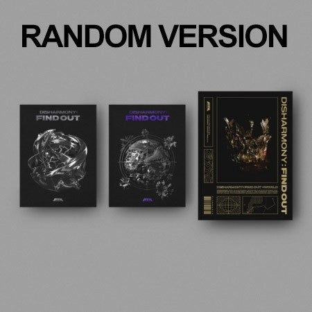 P1Harmony 3rd Mini Album - DISHARMONY : FIND OUT (Random Ver.) CD + Poster - kpoptown.ca