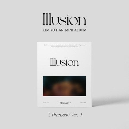 KIM YO HAN 1st Mini Album - Illusion (Dramatic ver.) CD + Poster - kpoptown.ca