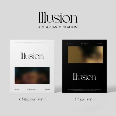 [SET] KIM YO HAN 1st Mini Album - Illusion (SET ver.) 2CD + 2Poster - kpoptown.ca