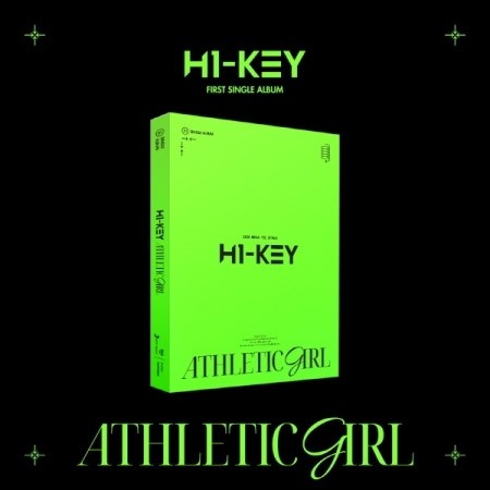 H1-KEY 1st Single Album - Athletic Girl CD + Poster - kpoptown.ca