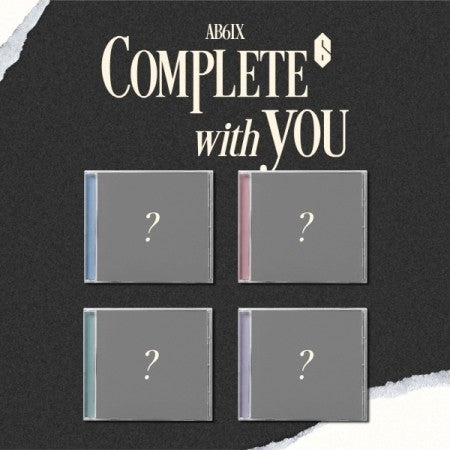 [SET] AB6IX Special Album - COMPLETE WITH YOU (SET Ver.) 4CD + 4Poster - kpoptown.ca