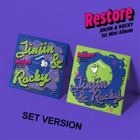 [SET] ASTRO JINJIN & ROCKY 1st Mini Album - Restore (SET Ver.) 2CD + 2Poster - kpoptown.ca