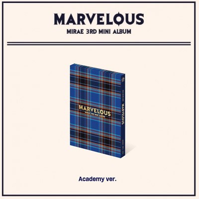 MIRAE 3rd Mini Album - Marvelous (Academy Ver.) CD + Poster - kpoptown.ca