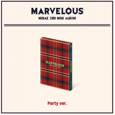 MIRAE 3rd Mini Album - Marvelous (Party Ver.) CD + Poster - kpoptown.ca