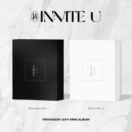 [SET] PENTAGON 12th Mini Album - IN:VITE U (SET Ver.) 2CD + 2Poster - kpoptown.ca