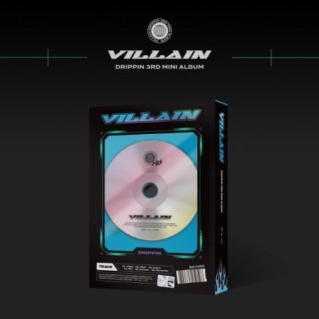 DRIPPIN 3rd Mini Album - Villain (B ver.) CD + Poster - kpoptown.ca