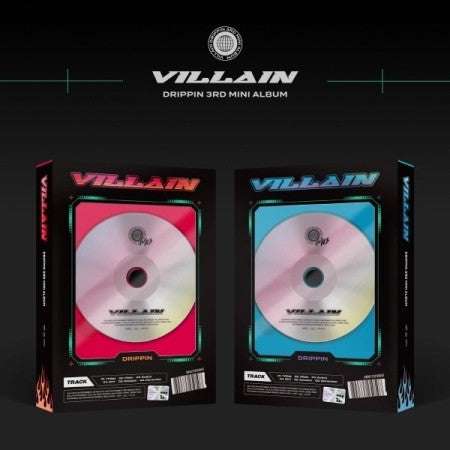 [SET] DRIPPIN 3rd Mini Album - Villain (SET ver.) 2CD + 2Poster - kpoptown.ca