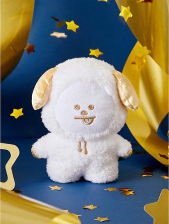 [BT21] BTS Line Friends Collaboration - Twinkle Standing Doll - kpoptown.ca