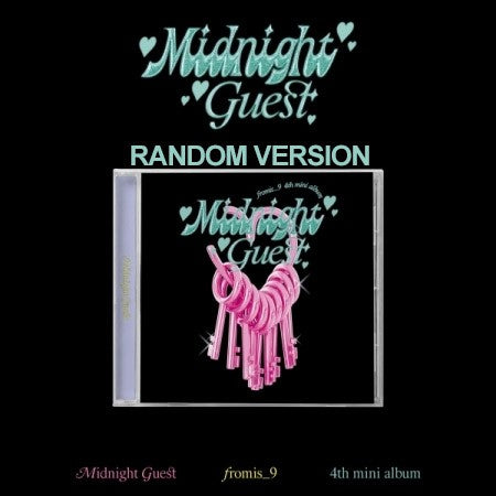 Fromis_9 4th Mini Album - Midnight Guest Jewel case ver. (Random Ver.) CD - kpoptown.ca