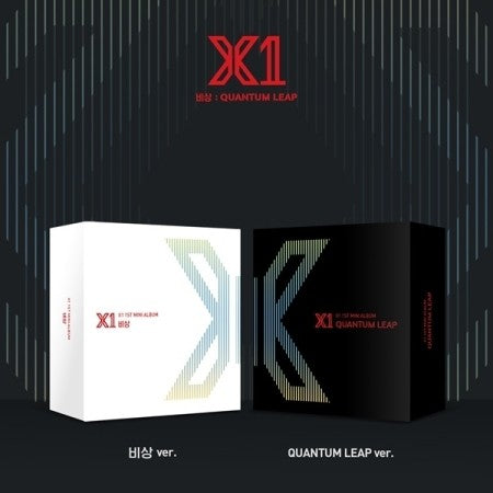 [KiT] X1 1st Mini Kihno Album - 비상 : QUANTUM LEAP (Random Ver) Air KiT - kpoptown.ca