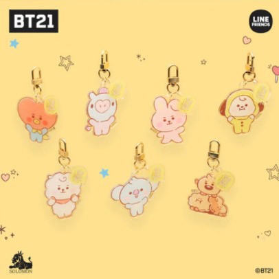 [BT21] BTS SOLOMON Collaboration - Acrylic Keyring - kpoptown.ca