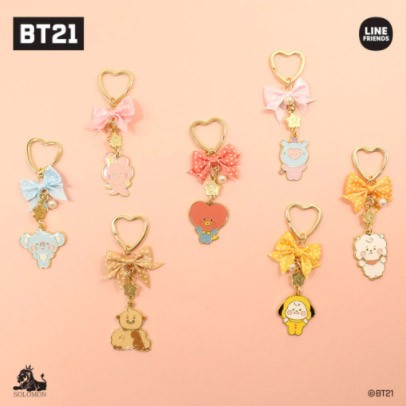 [BT21] BTS SOLOMON Collaboration - Burabura Key Chain - kpoptown.ca