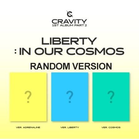 CRAVITY 1st Album Part.2 - LIBERTY : IN OUR COSMOS (Random ver.) CD - kpoptown.ca