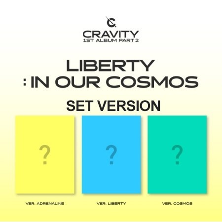 [SET] CRAVITY 1st Album Part.2 - LIBERTY : IN OUR COSMOS (SET ver.) 3CD - kpoptown.ca