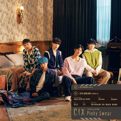 [Japanese Edition] CIX 1st Album - Pinky Swear (1st Limited Edition Ver.A) CD + DVD - kpoptown.ca