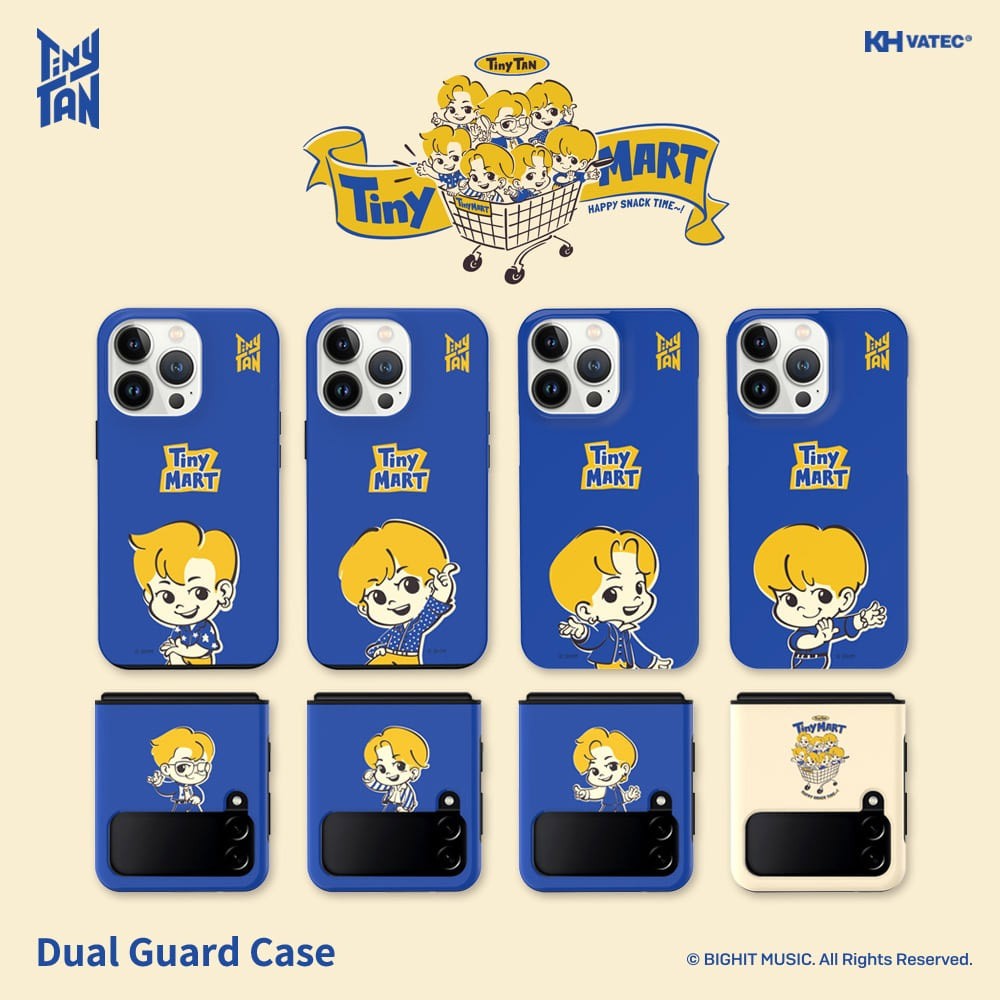 BTS x TinyTAN TinyMART Goods - Dual Guard Case for iPhone - kpoptown.ca