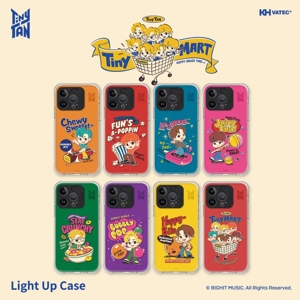 BTS x TinyTAN TinyMART Goods - Light Up Case - kpoptown.ca