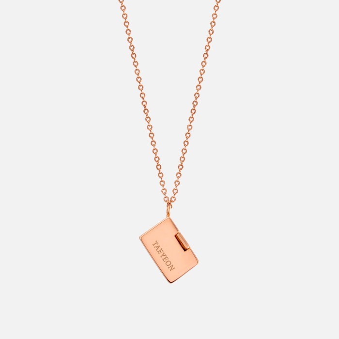 GIRLS GENERATION LOVE LETTER NECKLACE - kpoptown.ca
