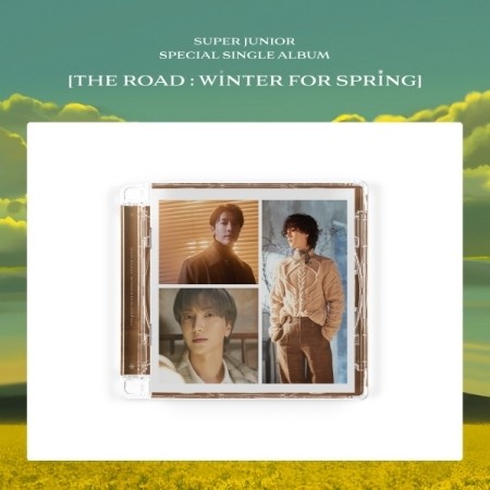 SUPER JUNIOR Special Single Album - The Road : Winter for Spring (B Ver.) CD - kpoptown.ca