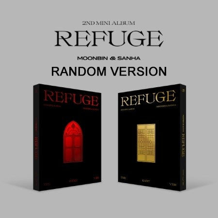 ASTRO MOONBIN & SANHA 2nd Mini Album - REFUGE (Random Ver.) CD + Poster - kpoptown.ca