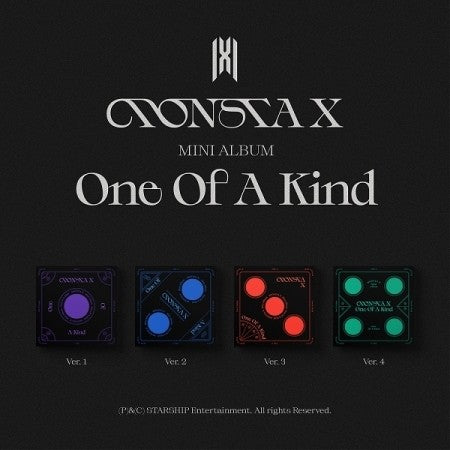 [Re-release] MONSTA X 9th Mini Album - ONE OF A KIND (Random Ver.) CD - kpoptown.ca