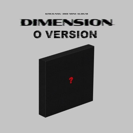 KIM JUNSU 3rd Mini Album - DIMENSION (O Ver.) CD - kpoptown.ca