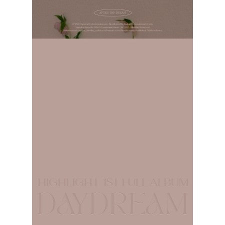 HIGHLIGHT 1st Album - DAYDREAM (AFTER THE DREAM Ver.) CD + Poster - kpoptown.ca