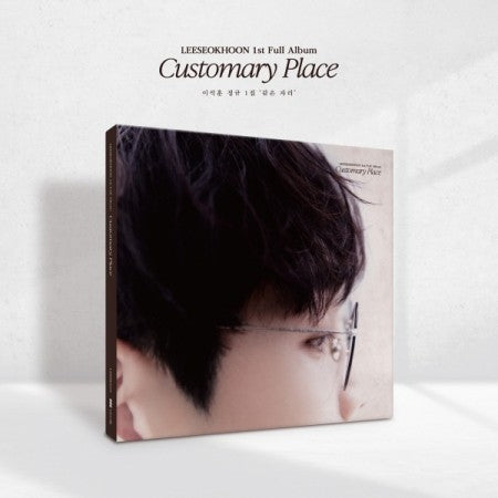 LEE SEOK HOON 1st Album - Customary Place (같은자리) CD + Poster - kpoptown.ca