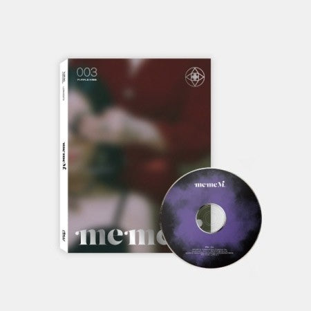 PURPLE KISS 3rd Mini Album - memeM (meme ver.) CD + Poster - kpoptown.ca