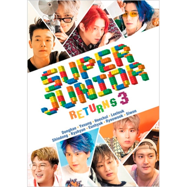 [Japanese Edition] SUPER JUNIOR Returns 3 DVD (3DISC)