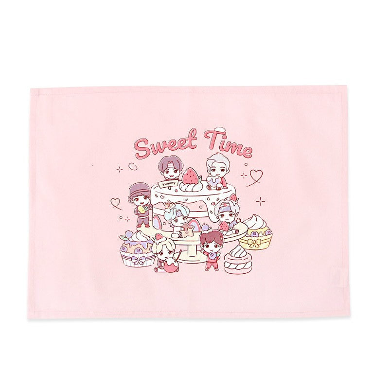 BTS x TinyTAN Sweet Time Goods - Kitchen Fabric - kpoptown.ca