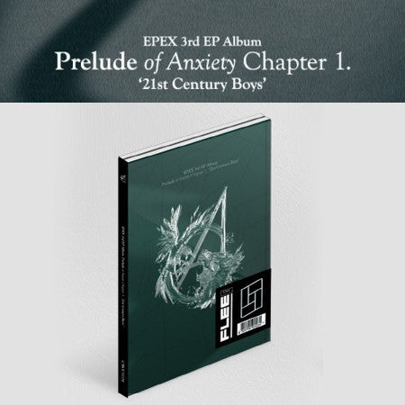 EPEX 3rd EP Album - Prelude of Anxiety Chapter1 '21st Century Boys' (FLEE Ver.) CD + Poster - kpoptown.ca