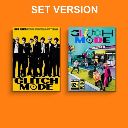 [SET] NCT DREAM 2nd Album - Glitch Mode Photobook Ver. (SET Ver.) 2CD + 2Poster - kpoptown.ca