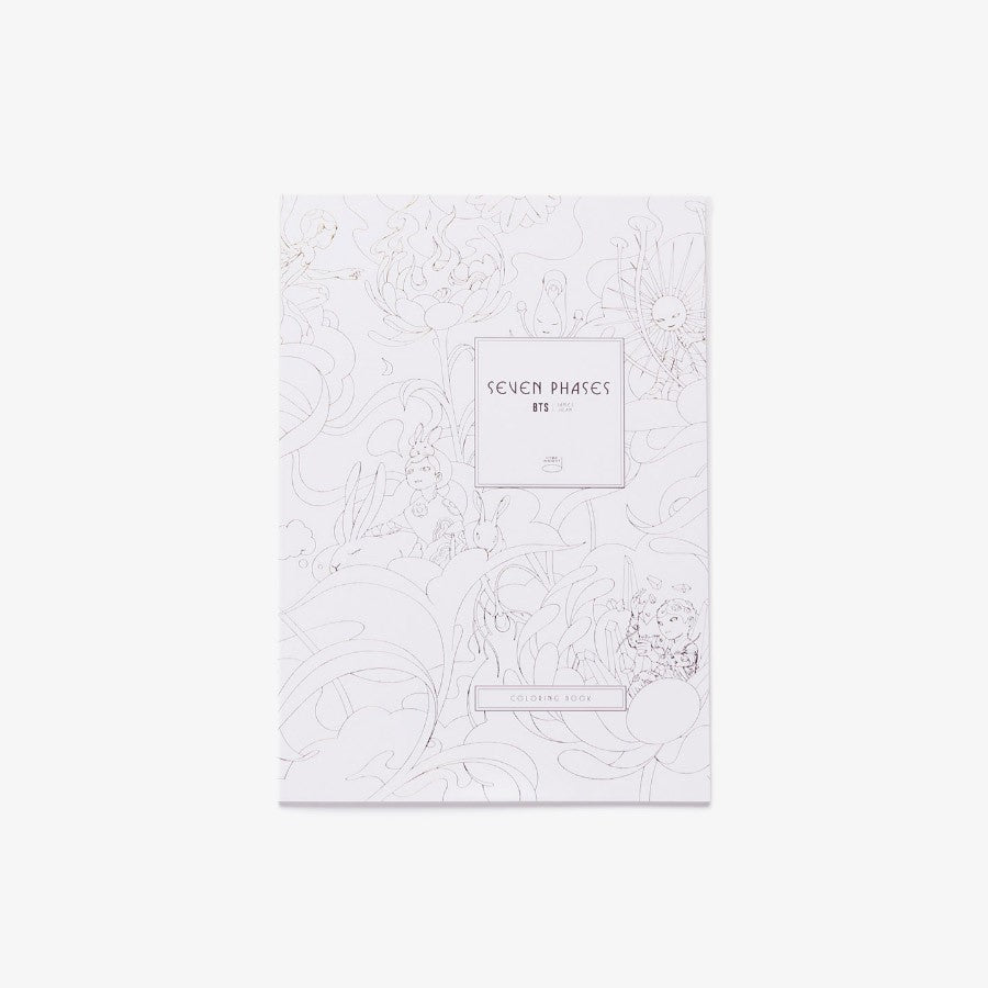 BTS HYBE INSIGHT Goods - SEVEN PHASES Coloring Book - kpoptown.ca