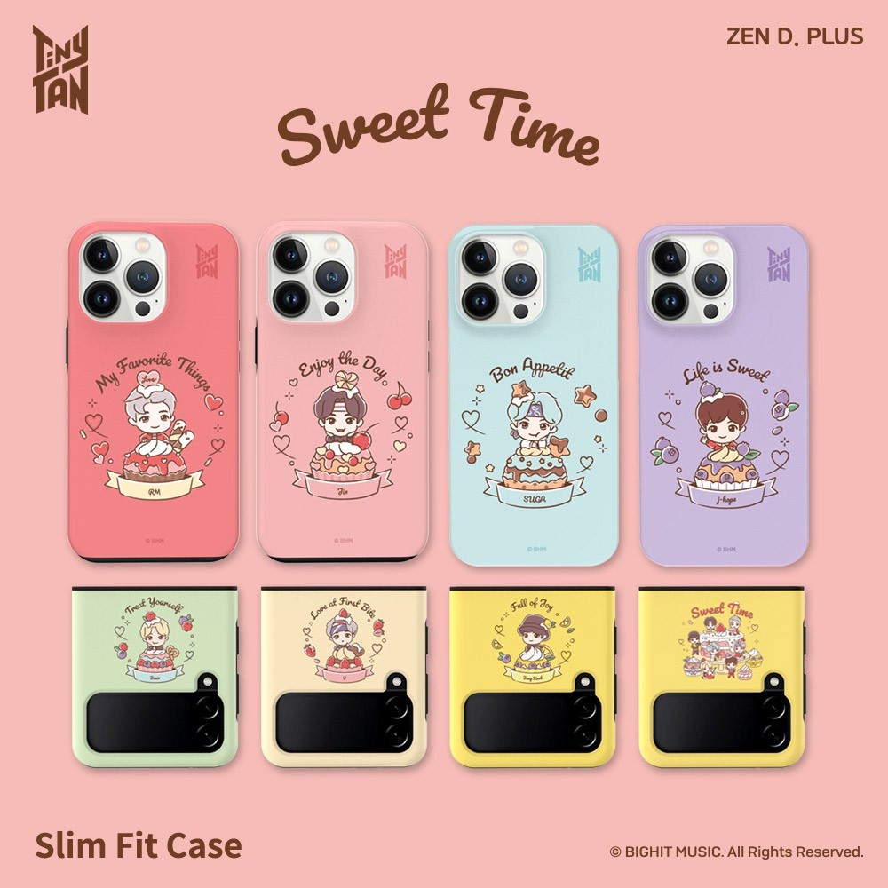 BTS x TinyTAN Sweet Time Goods - Slim Fit Case for iPhone - kpoptown.ca