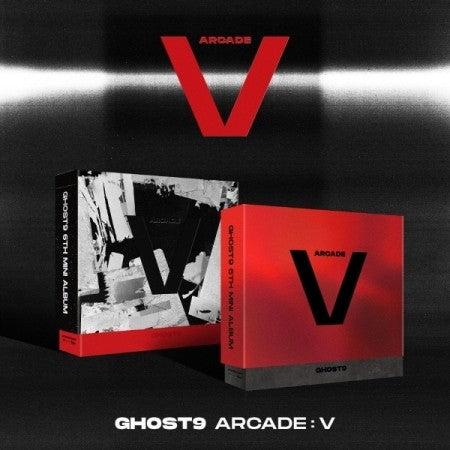 [SET] GHOST9 6th Mini Album - ARCADE : V (SET Ver.) 2CD + 2Poster - kpoptown.ca