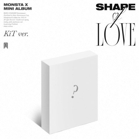 [KiT] MONSTA X 11th Mini Album - SHAPE of LOVE Air-KiT - kpoptown.ca