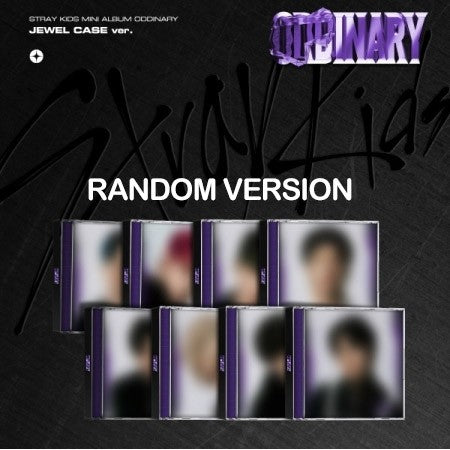 Stray Kids Album - ODDINARY JEWEL CASE Ver. (Random Ver.) CD - kpoptown.ca