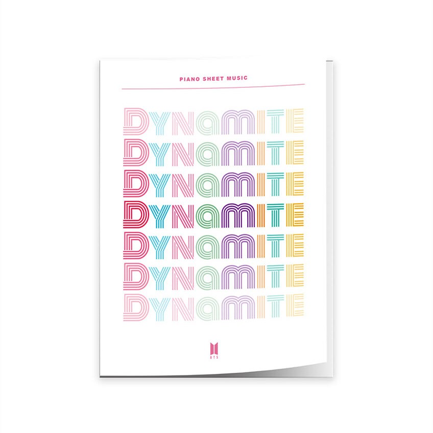 BTS Piano Sheet Music - Dynamite - kpoptown.ca