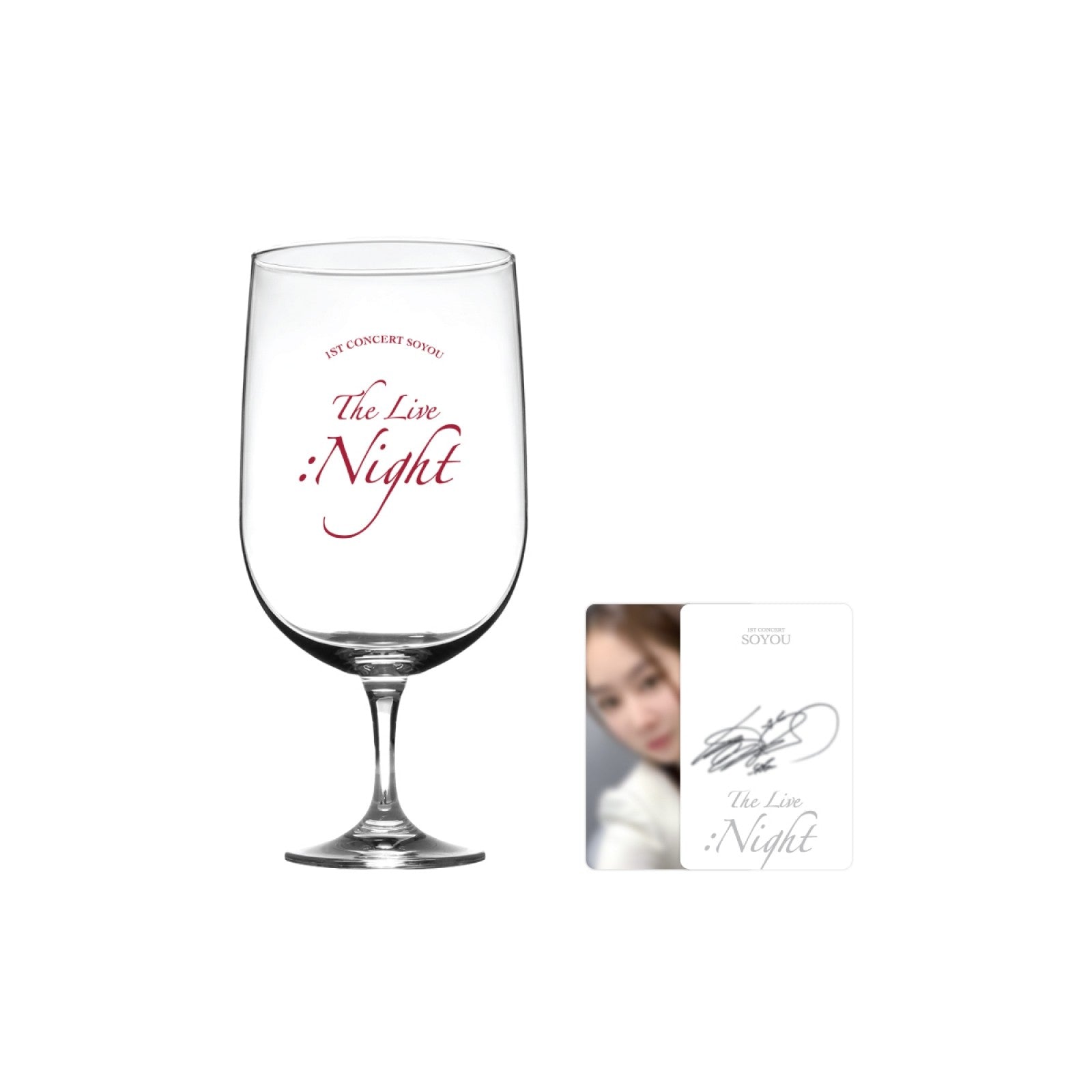 SO YOU 2022 THE LIVE : NIGHT Goods - Goblet Glass - kpoptown.ca