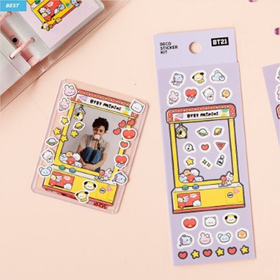 [BT21] BTS Studio EIGHT Collaboration - Deco Sticker Kit - kpoptown.ca