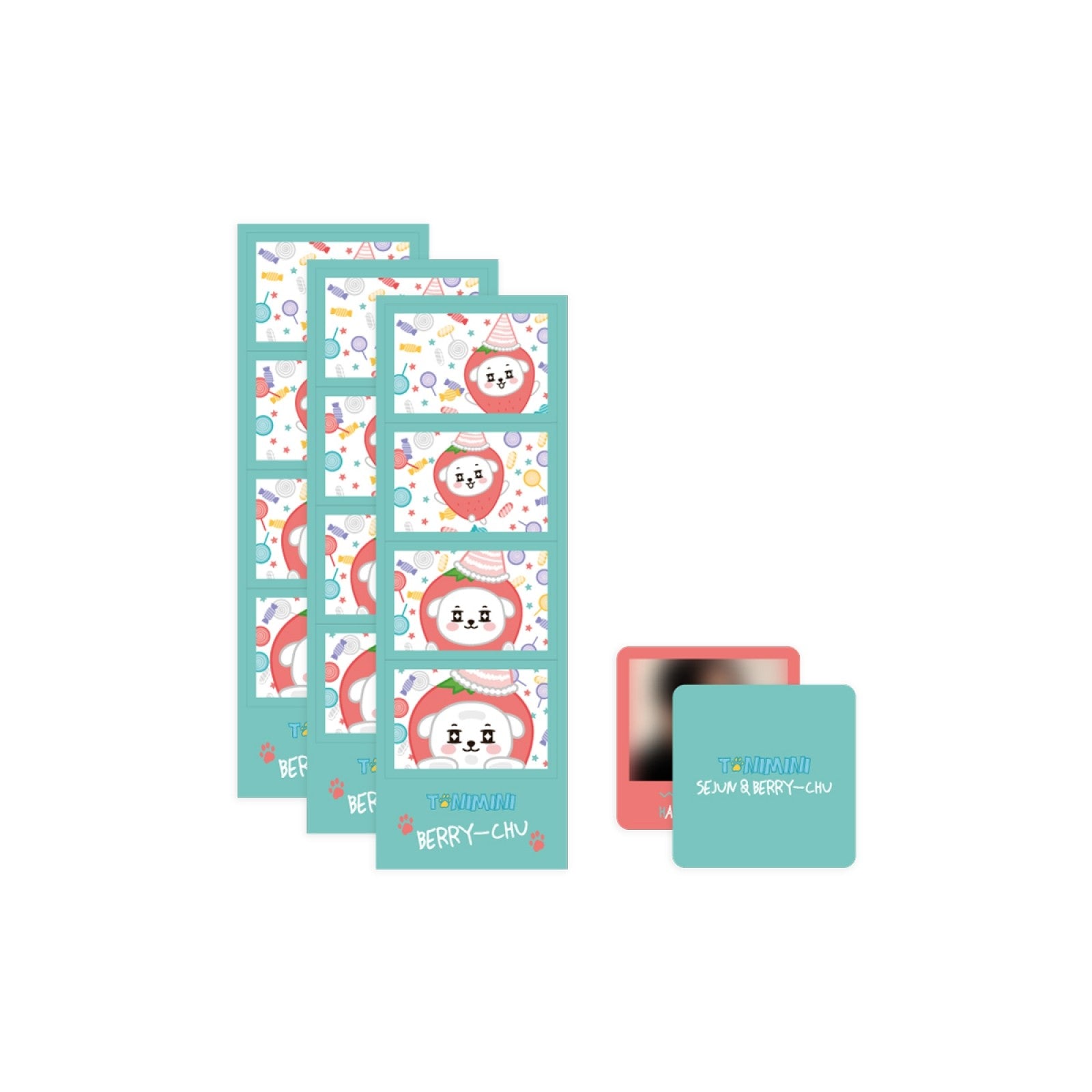 VICTON SEJUN HBD EDITION - HBD 4 CUTS STICKER SET - kpoptown.ca