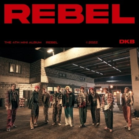 DKB 4th Mini Album - REBEL CD + Poster - kpoptown.ca