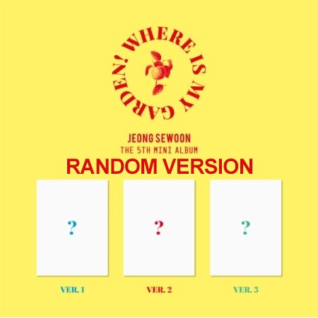 JEONG SEWOON 5th Mini Album - Where is my Garden! (Random Ver.) CD - kpoptown.ca