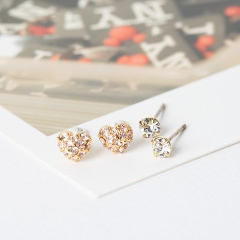 [RD53] Pit-a-pat Loveholic Earrings - kpoptown.ca