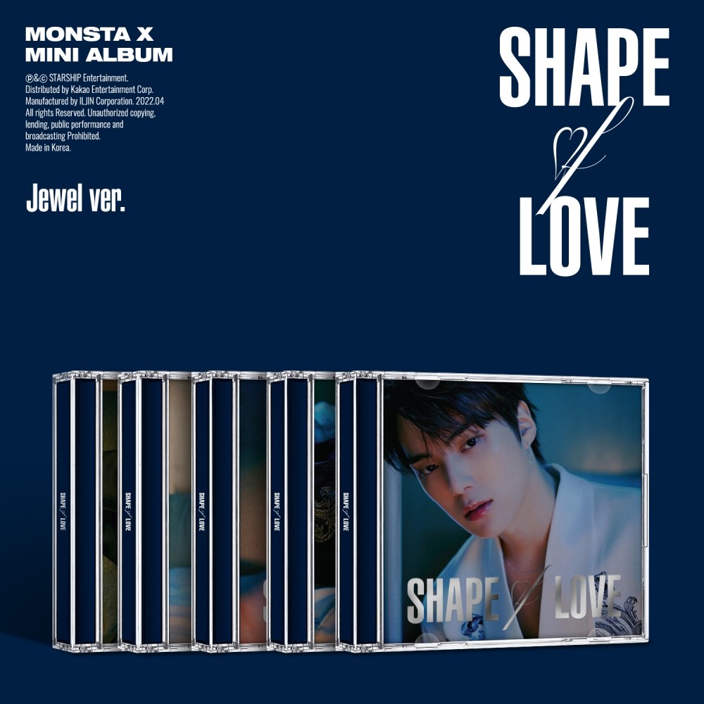 [Jewel Ver] MONSTA X 11th Mini Album - SHAPE of LOVE (Member Select Ver.) CD - kpoptown.ca