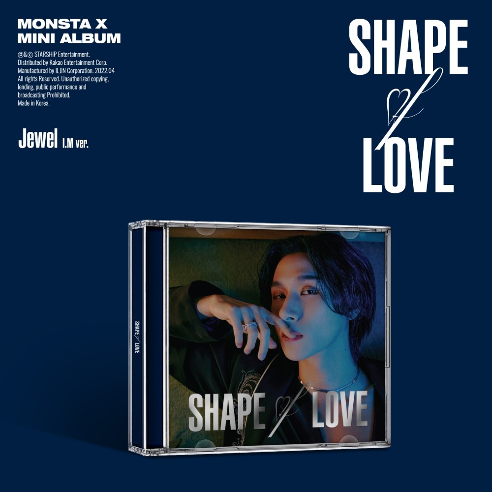 [Jewel Ver] MONSTA X 11th Mini Album - SHAPE of LOVE (Member Select Ver.) CD - kpoptown.ca