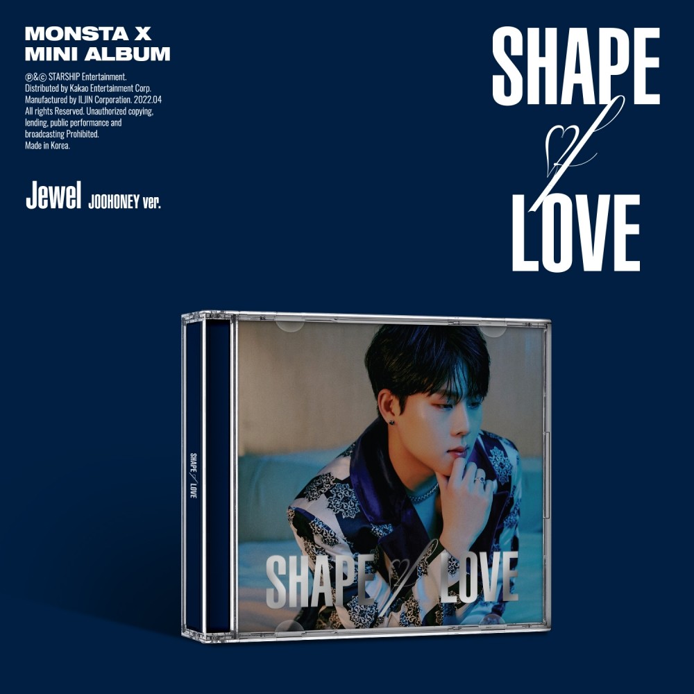 SET] MONSTA X 11th Mini Album - SHAPE of LOVE (SET Ver.) 4CD
