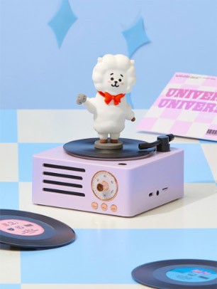 [BT21] BTS Line Friends Collaboration - Turntable Bluetooth Speaker - kpoptown.ca